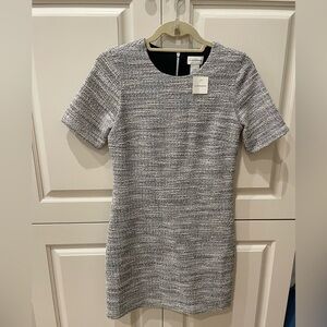 Club Monaco - NWT tweed textured mini dress